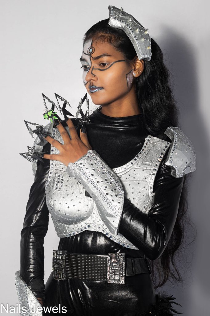 Futuristic Spider Queen