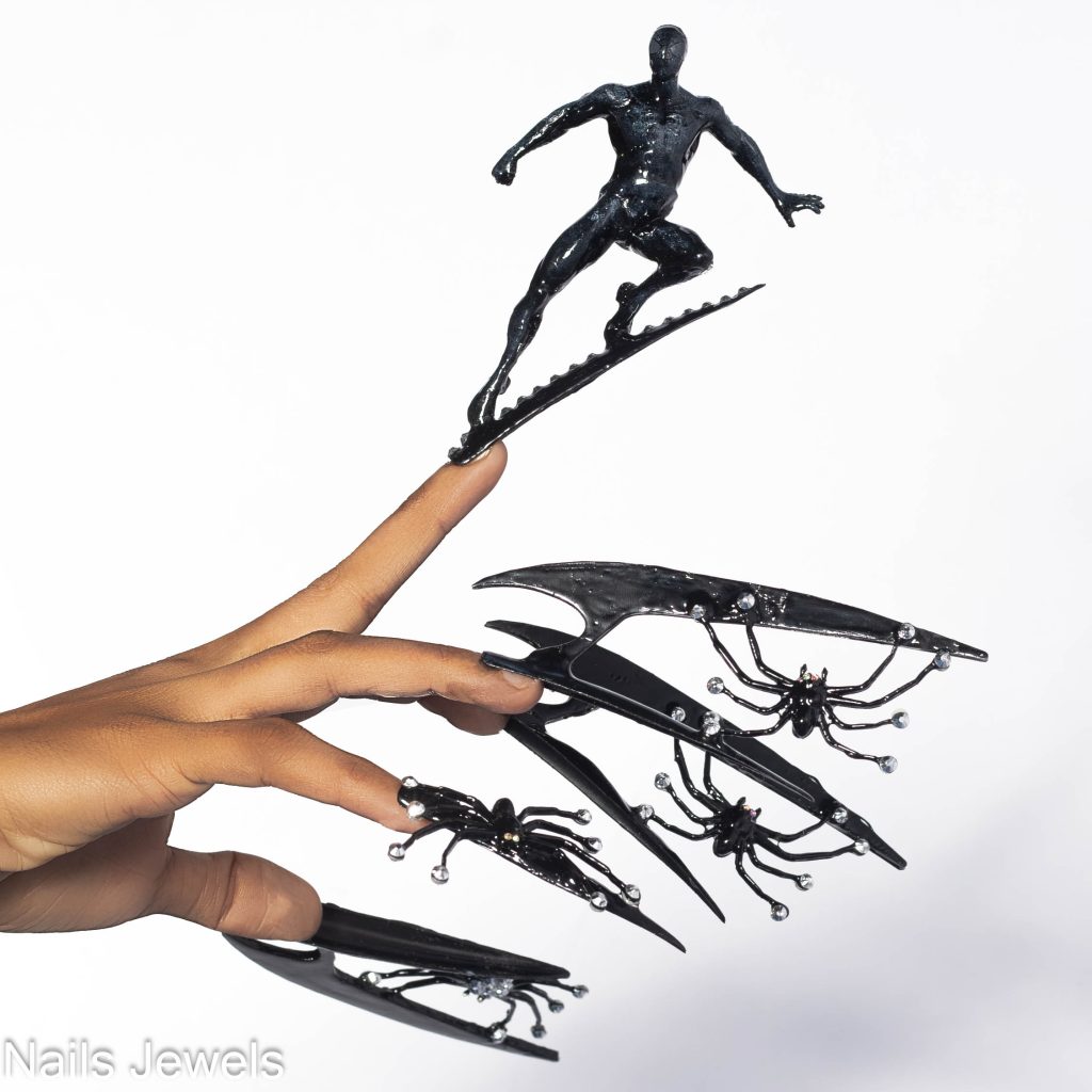 Arachnid Superhero Nail Showcase
